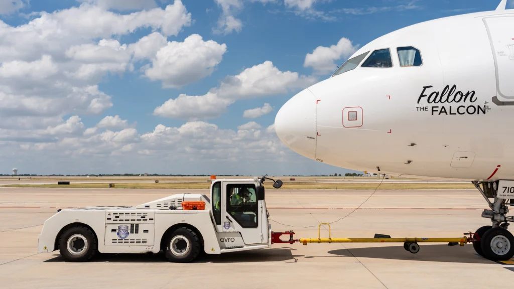 Gallery Image - Tow Tractor on tarmac