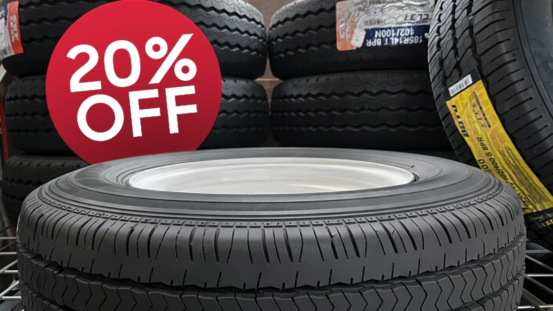 Tire Sale 20OFF
